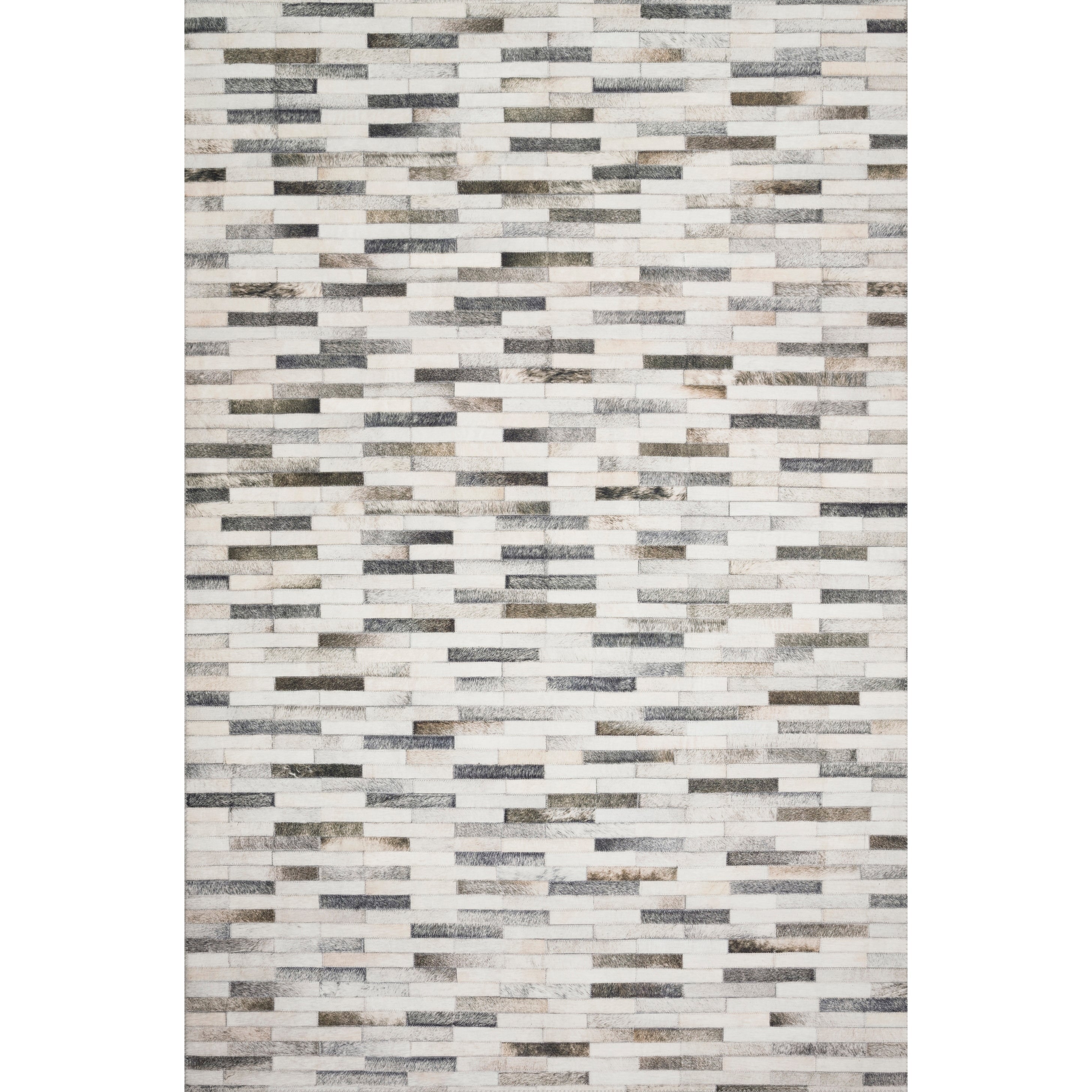 HANDMADE 100% Natural COWHIDE RUG | Patchwork Cowhide Area Rug | Real Cowhide Hallway Runner | Hair on Leather Cowhide Carpet | PR55