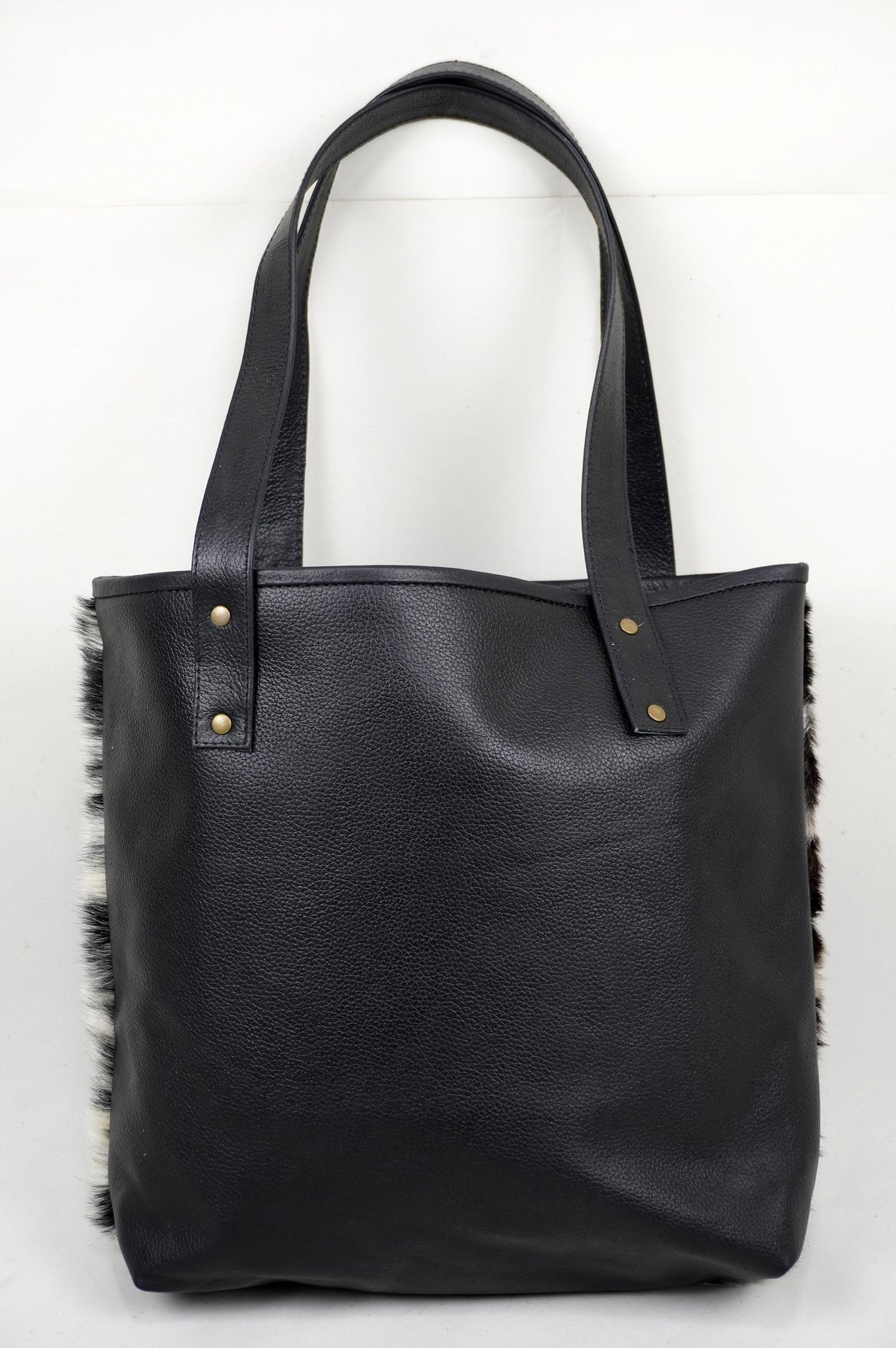 Natural Cowhide Tote Bags | Hair On Leather Cow Hide Handbags | Shoulder Bags | TB101