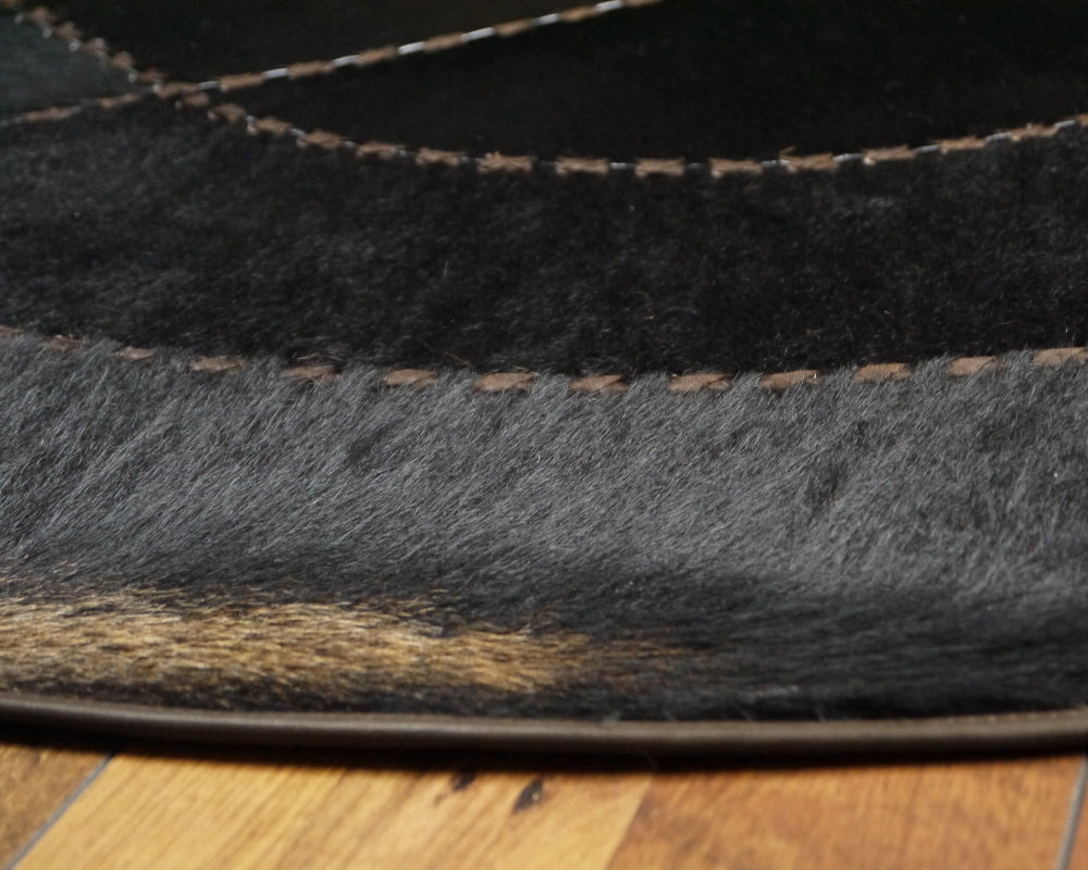 HANDMADE 100% Natural COWHIDE RUG | Patchwork Cowhide Area Rug | Real Cowhide Hallway Runner | Hair on Leather Cowhide Carpet | PR130