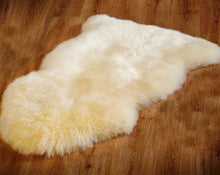 Load image into Gallery viewer, Genuine Australian Champagne SHEEPSKIN Rug ( 3 x 2 ft. approx. ) 100% Natural Real Sheepskin Fur Area Rug
