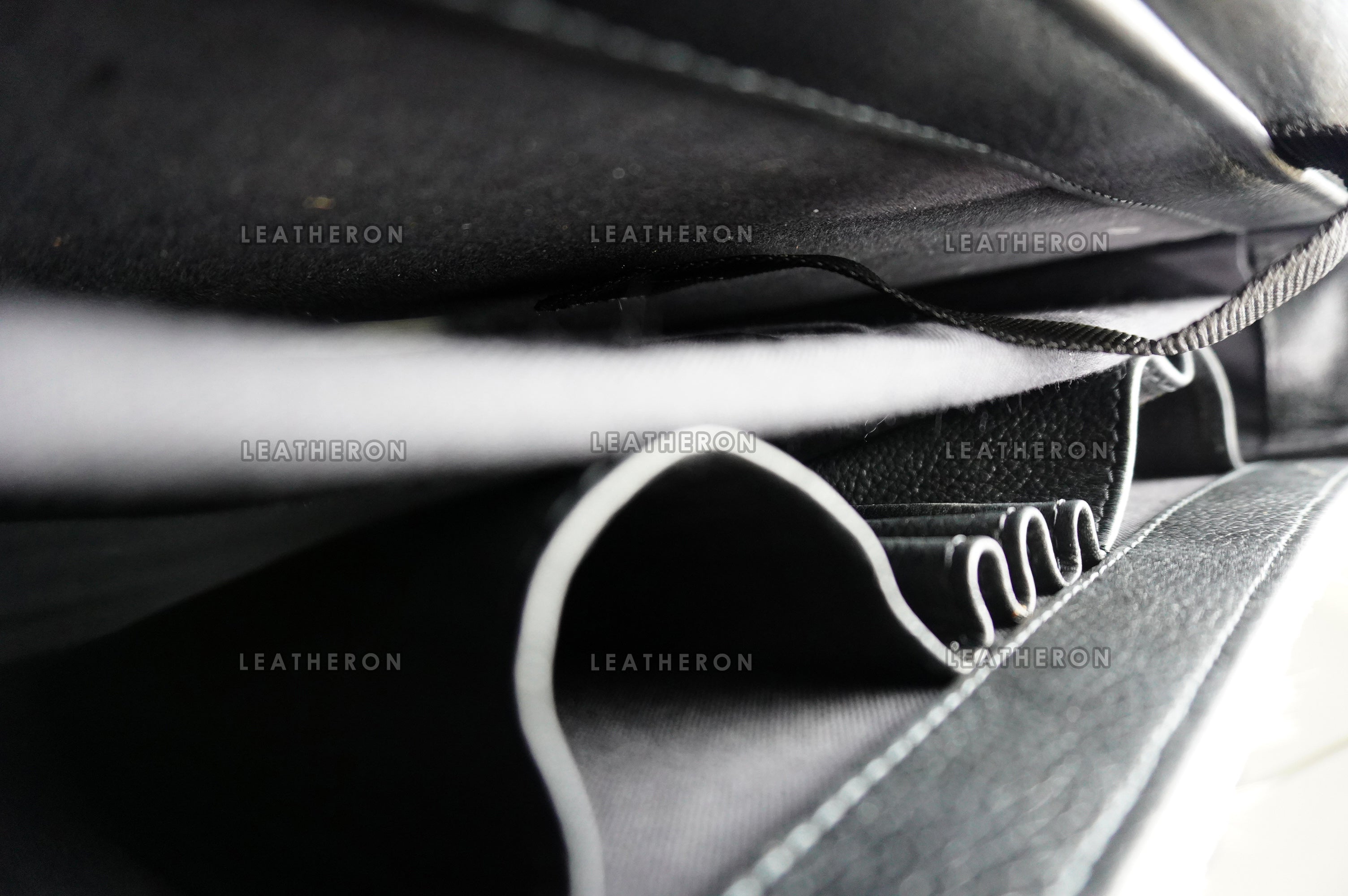 Cowhide Leather Office Bag Real Hair on Cowhide Leather File Bag Natural Cow Skin Laptop Bag | OB2