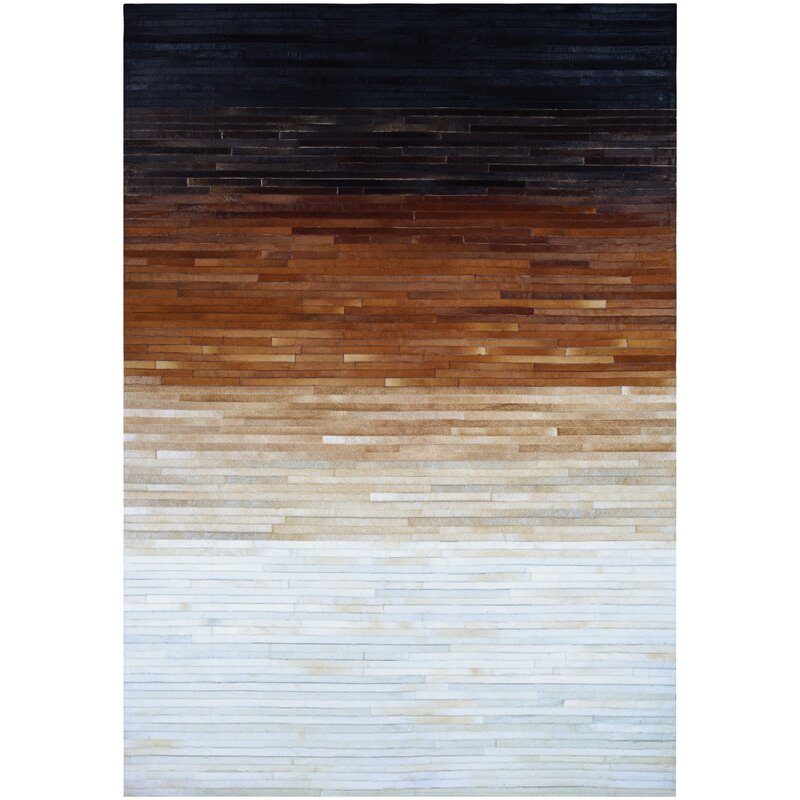 HANDMADE 100% Natural COWHIDE RUG | Patchwork Cowhide Area Rug | Real Cowhide Hallway Runner | Hair on Leather Cowhide Carpet | PR37