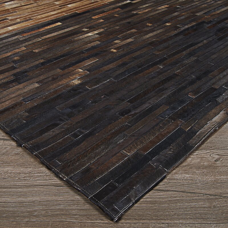 HANDMADE 100% Natural COWHIDE RUG | Patchwork Cowhide Area Rug | Real Cowhide Hallway Runner | Hair on Leather Cowhide Carpet | PR37