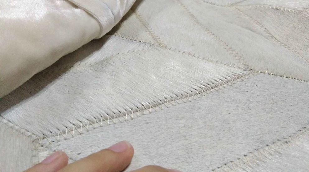 Cowhide Patchwork Pillow Covers Natural Cowhide Pillow Cases 100% Real Hair on Leather Patchwork Cushion Covers