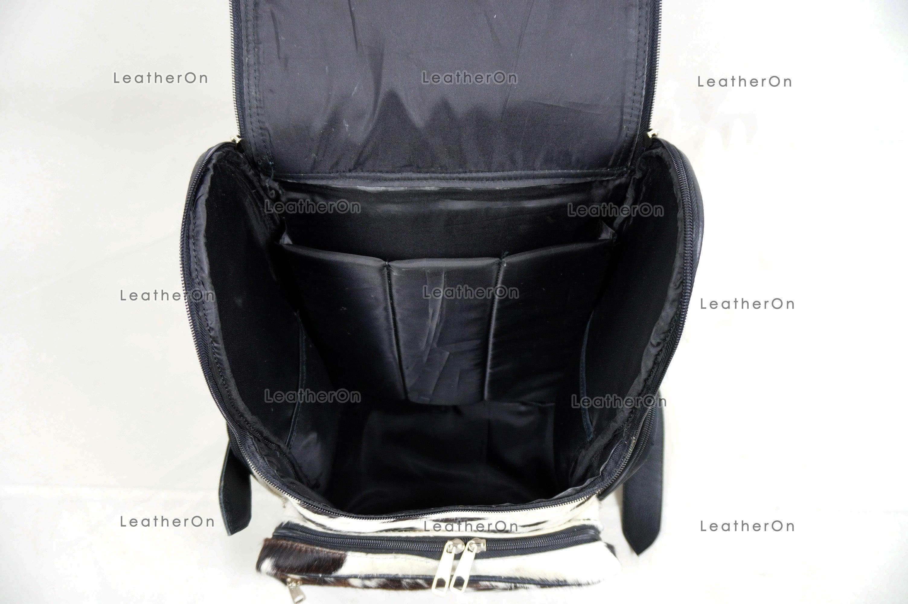 Natural Cowhide Backpack | 100% Real Hair On Cowhide Leather Backpack | Cowhide Shoulder Bag | Hair on Leather Backpack | BP26