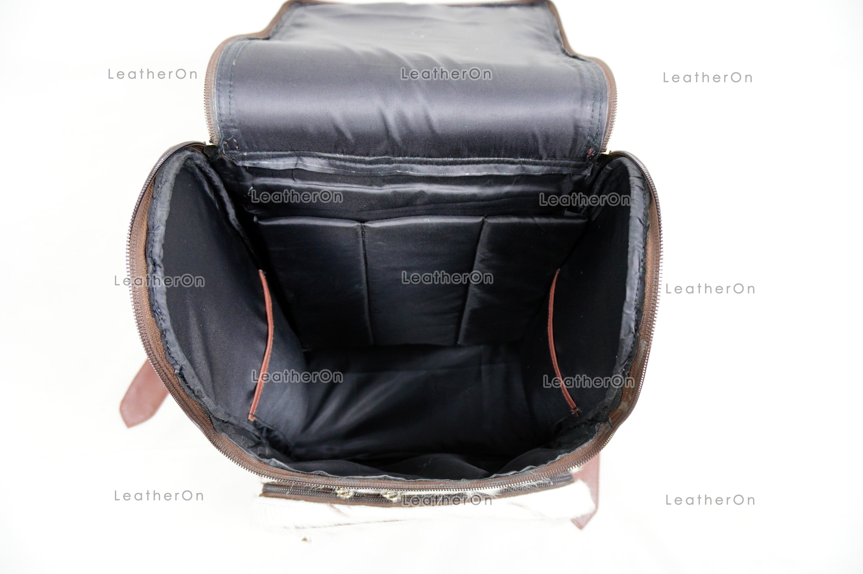Natural Cowhide Backpack | 100% Real Hair On Cowhide Leather Backpack | Cowhide Shoulder Bag | Hair on Leather Backpack | BP24