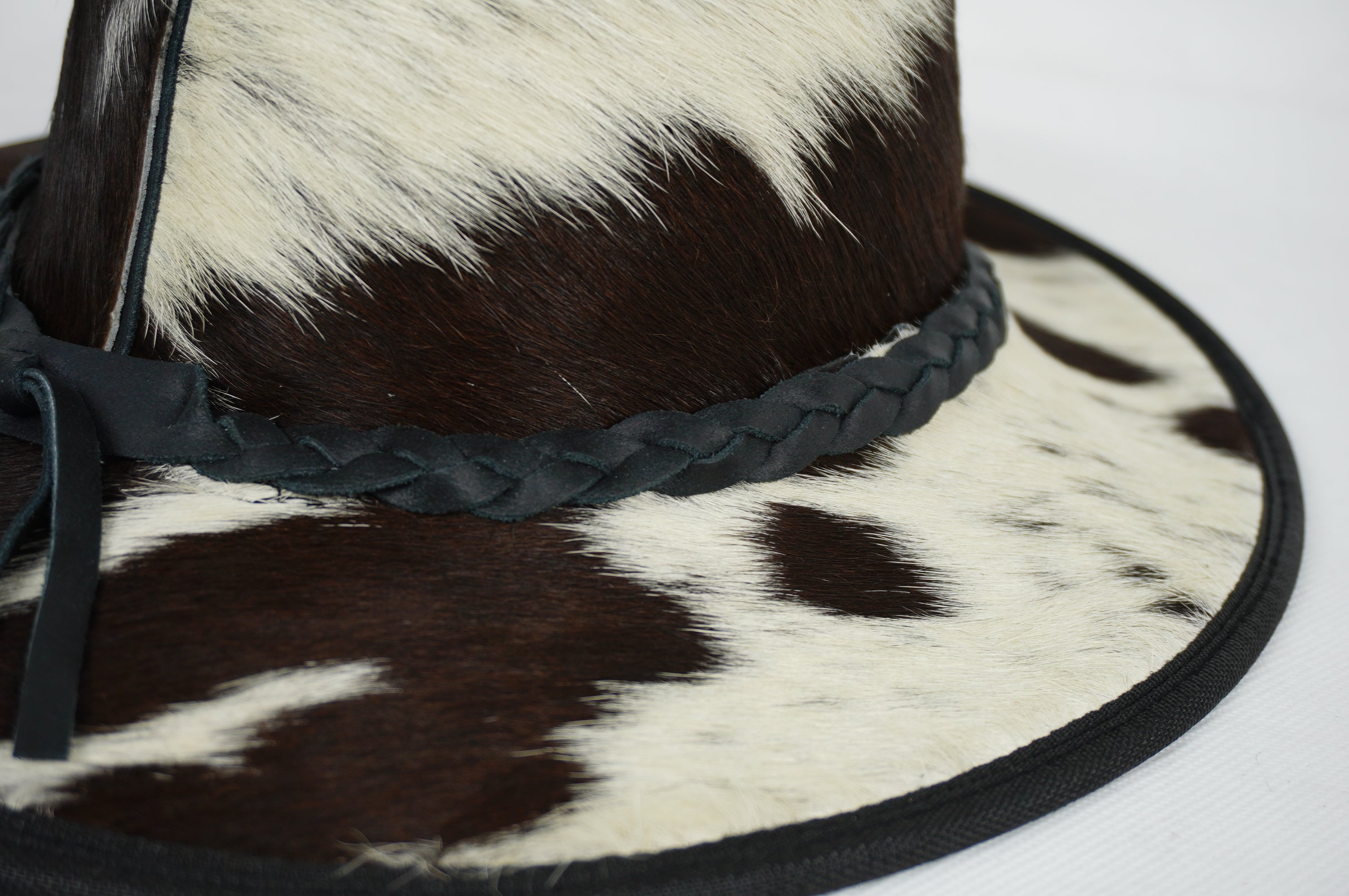 Cowboy Hat | Natural Cowhide Hat | Real Hair on Leather Hat | Western Cowboy Hat | Camel Cowboy Hat | Handmade Cow Skin Hat | Cowgirl hat | HAT1