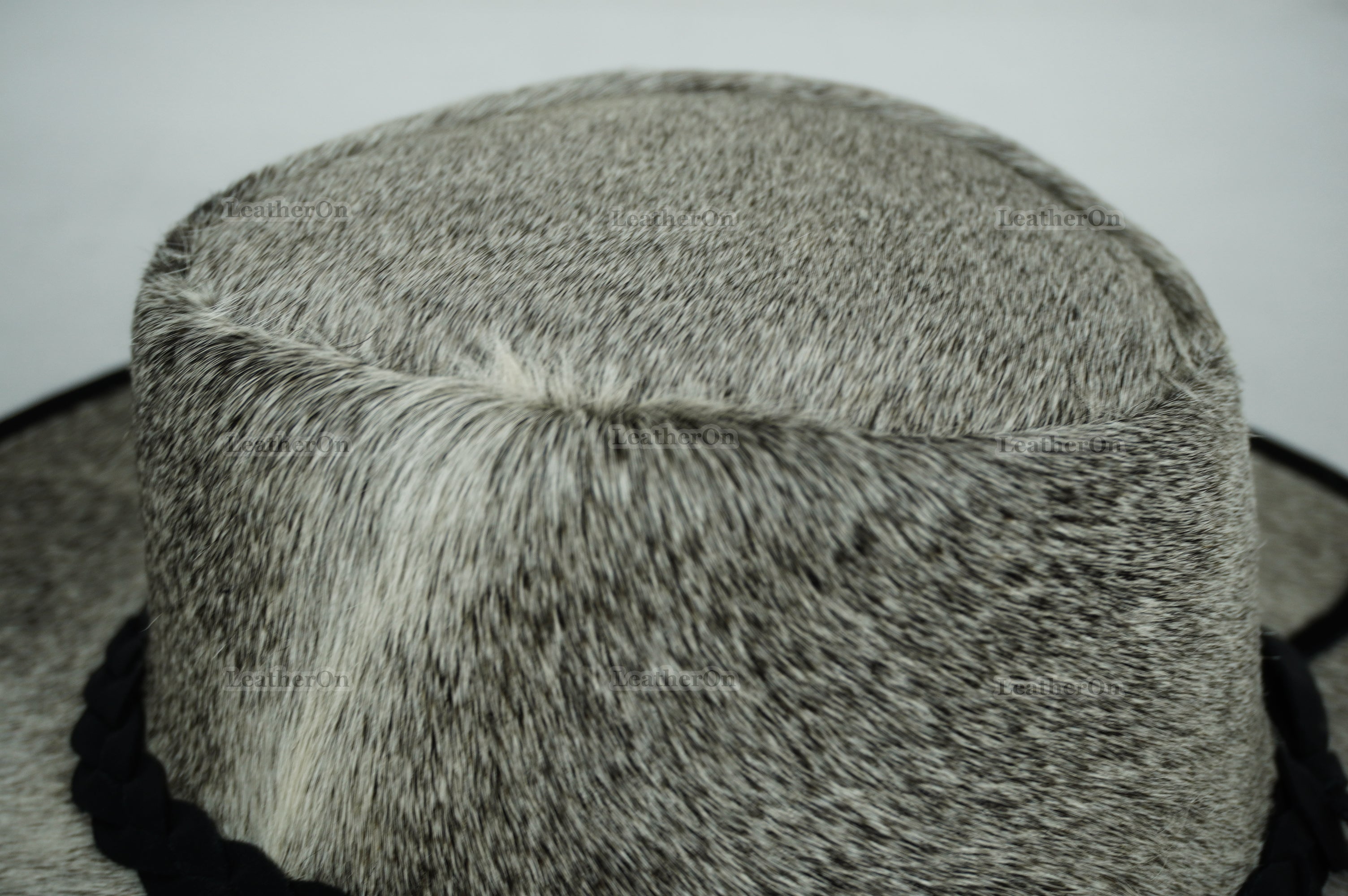 Cowboy Hat | Natural Cowhide Hat | Real Hair on Leather Hat | Western Cowboy Hat | Camel Cowboy Hat | Handmade Cow Skin Hat | Cowgirl hat | HAT3