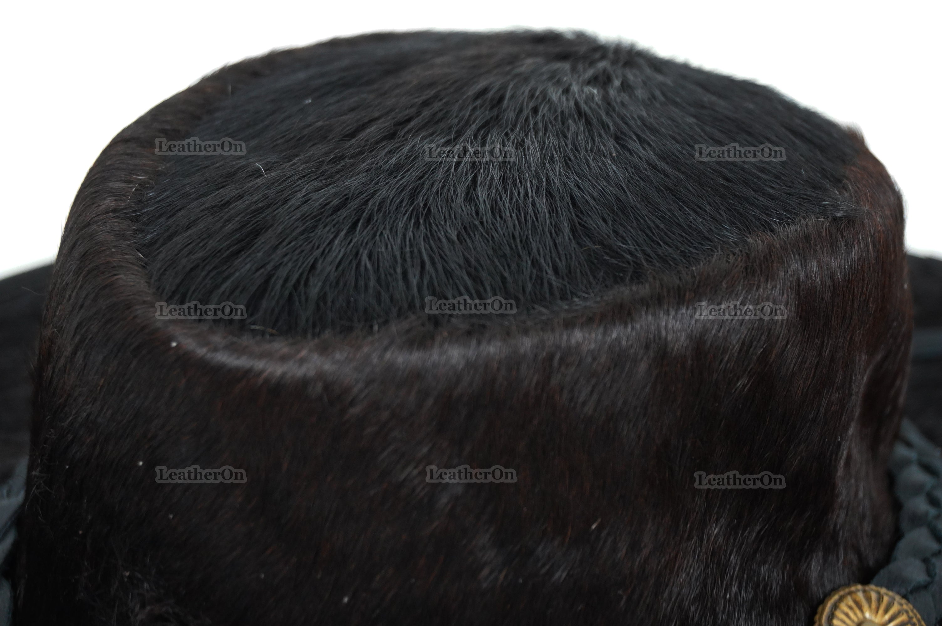 Cowboy Hat | Natural Cowhide Hat | Real Hair on Leather Hat | Western Cowboy Hat | Camel Cowboy Hat | Handmade Cow Skin Hat | Cowgirl hat | HAT5