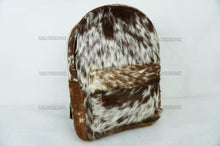 Load image into Gallery viewer, Backpack Bags!! Natural Cowhide Backpack Bags | 100% Hair On Cowhide Leather Backpack Bags | Real Cow skin Backpack Bags
