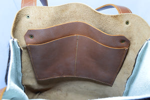 Natural Cowhide Tote Bag | Hair On Leather Cow Hide Handbag | Real Cow Skin Shoulder Bag | TB53