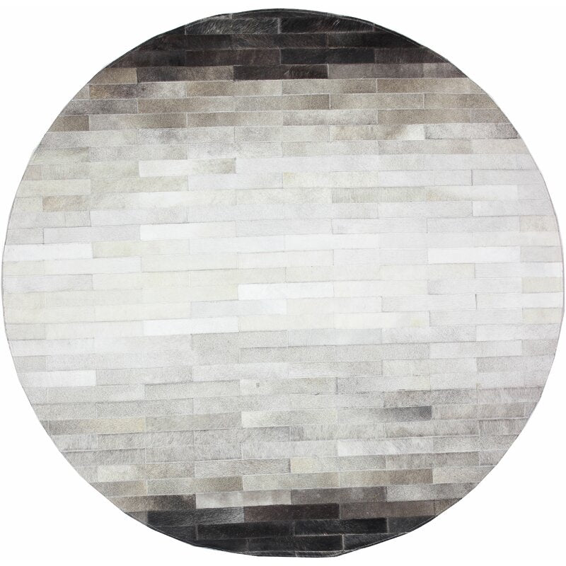 HANDMADE 100% Natural COWHIDE RUG | Patchwork Cowhide Area Rug | Hair on Leather Cowhide Carpet | PR165