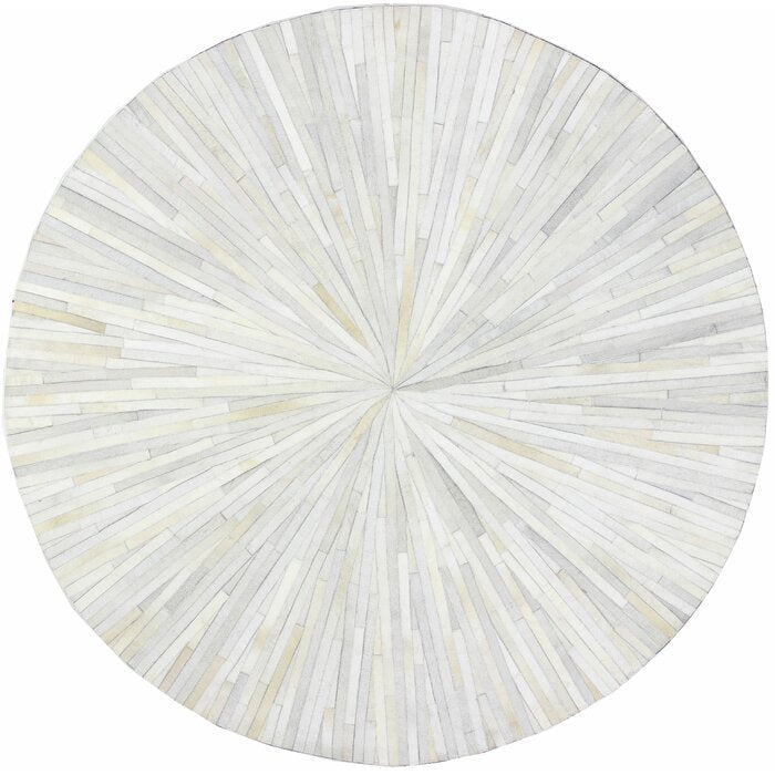 Genuine 100% Cowhide Leather Patchwork Rug, Hand-Stitched with Love | Hair on Leather Cowhide Carpet | PR106
