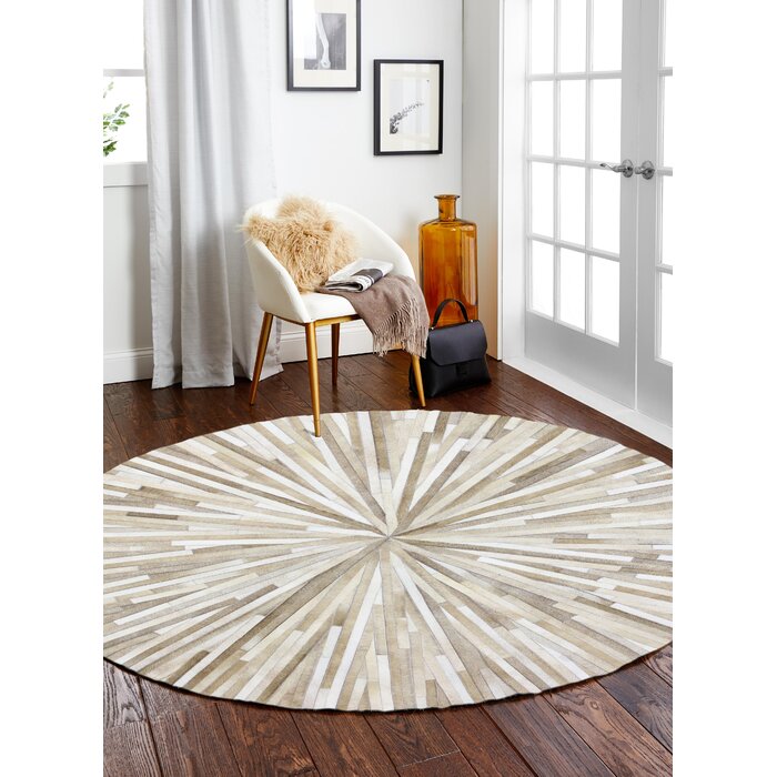 Genuine 100% Cowhide Leather Patchwork Rug, Hand-Stitched with Love | Hair on Leather Cowhide Carpet | PR106