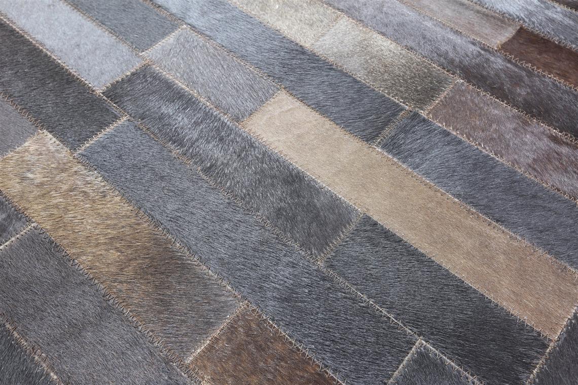 HANDMADE 100% Natural COWHIDE RUG | Patchwork Cowhide Area Rug | Real Cowhide Hallway Runner | Hair on Leather Cowhide Carpet | PR1