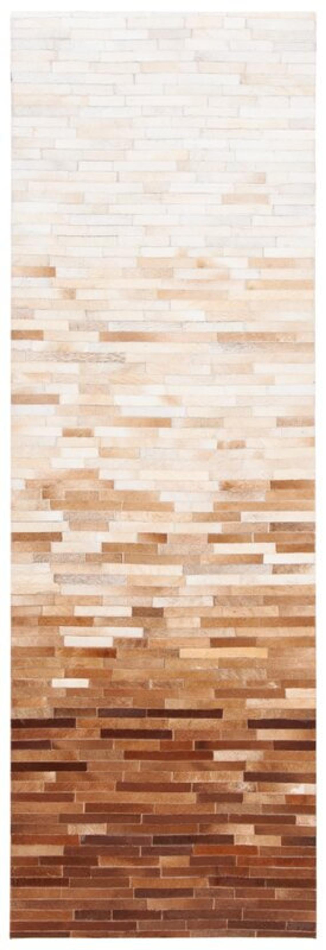 HANDMADE 100% Natural COWHIDE RUG | Patchwork Cowhide Area Rug | Real Cowhide Hallway Runner | Hair on Leather Cowhide Carpet | PR49