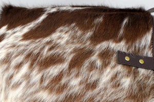 Natural Cowhide Tote Bags | Hair On Leather Cow Hide Handbags | Real Cow Skin Shoulder Bags | TB113