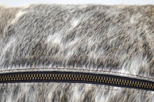 Load image into Gallery viewer, Cowhide Crossbody Bag - Cowhide Fur Purse - Zipper and Tassel Cowhide Clutch - Wristlet Bags with Strap (WB08)
