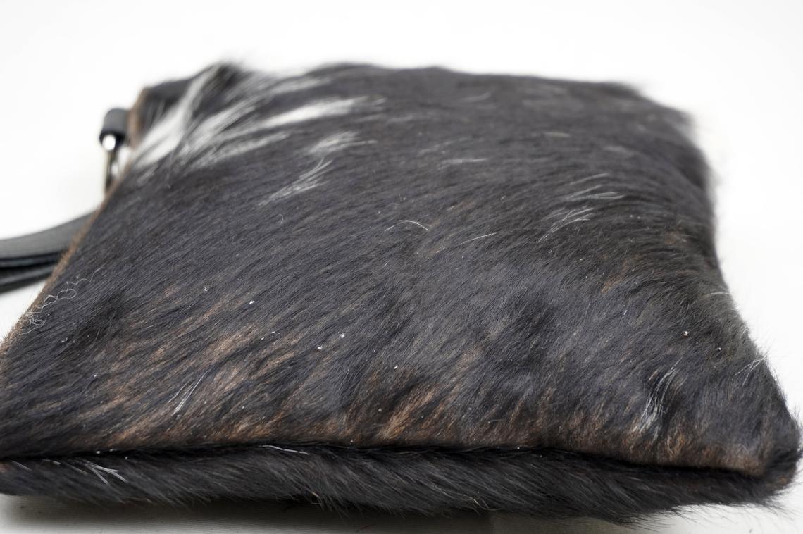 Natural Cowhide Cross body Bags with Strap | 100% Real Hair On Cowhide Leather Wristlet Bags | Genuine Cow skin Ladies Handbags | CB11