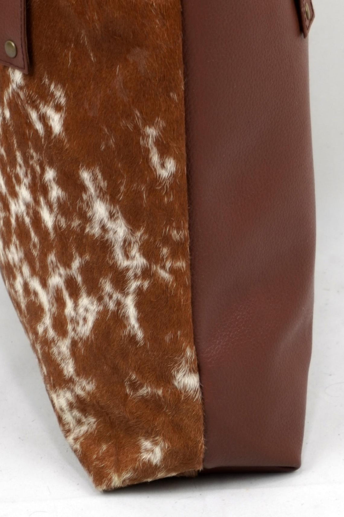 Natural Cowhide Tote Bags | Hair On Leather Cow Hide Handbags | Shoulder Bags | TB108