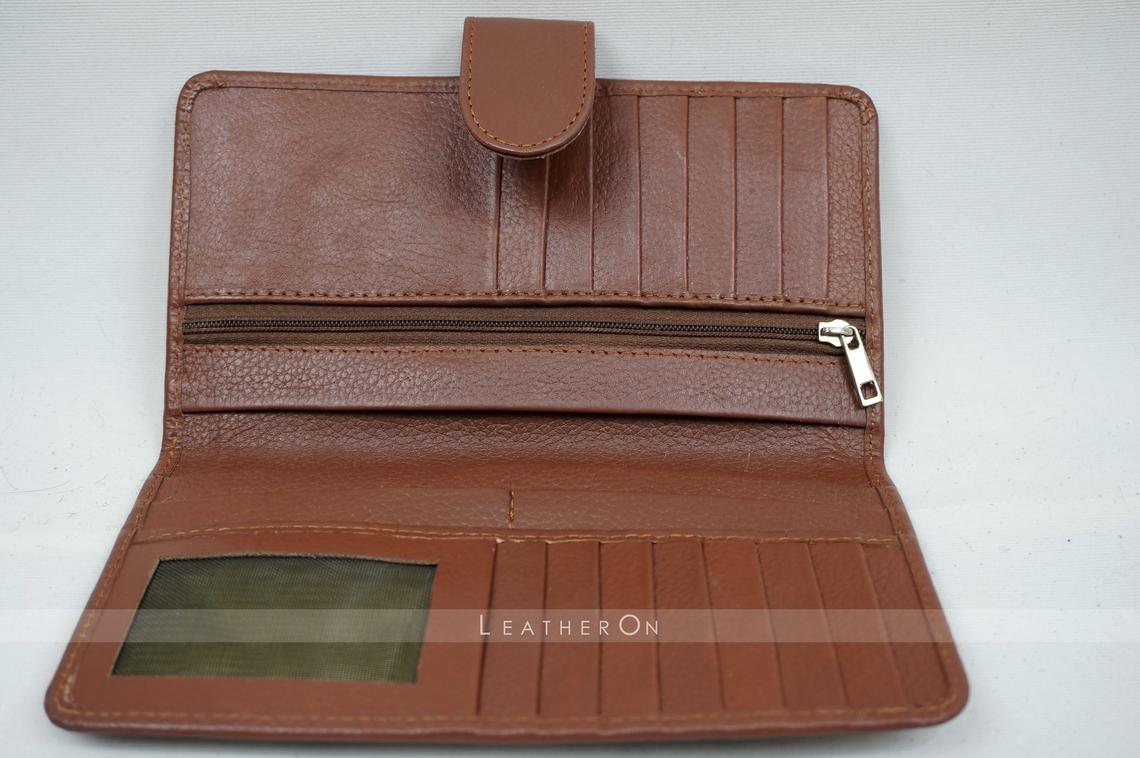 100% Natural Hair On Cowhide Clutch | Hair on Leather Clutch Wallet | Clutch Purse | Ladies Purse