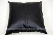 Charger l&#39;image dans la visionneuse de la galerie, Cowhide Pillow Covers Natural Cowhide Patchwork Pillow Cases 100% Real Hair on Leather Patchwork Cushion Covers | PLW 202
