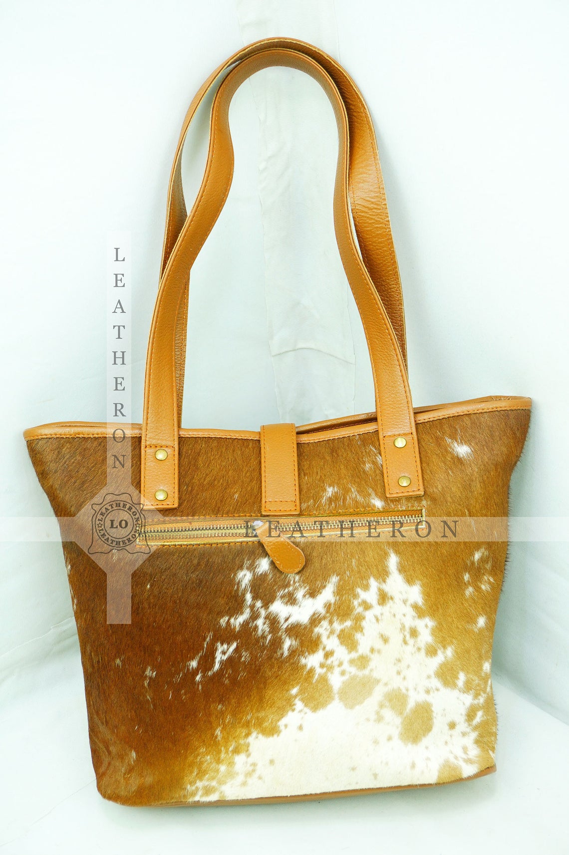 Natural Hair On Cowhide Handbag | Genuine Hair On Leather Shoulder Bag | Real Cow Skin Ladies Bag