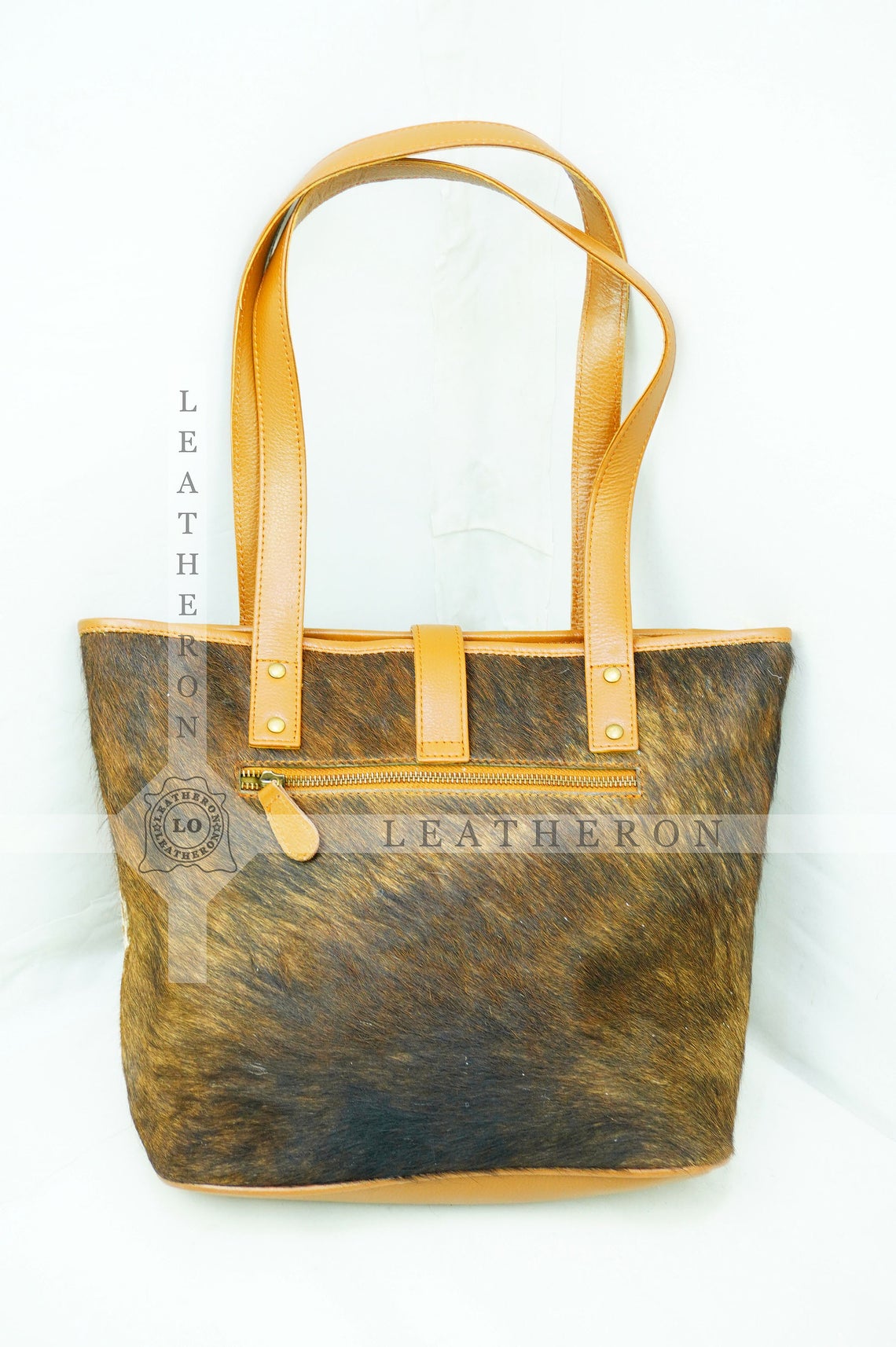 Natural Hair On Cowhide Handbag | Genuine Hair On Leather Shoulder Bag | Real Cow Skin Ladies Bag
