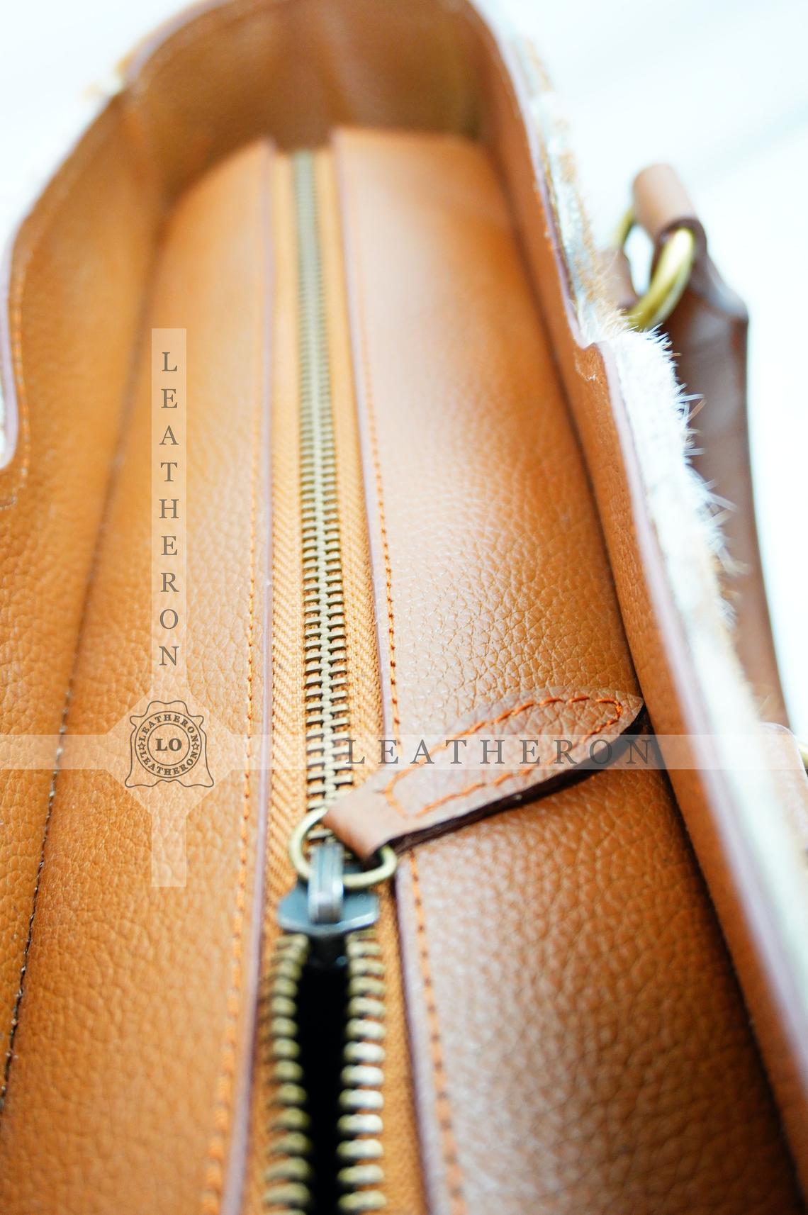 Natural Hair On Cowhide Handbag | Genuine Hair On Leather Shoulder Bag | Real Cow Skin Ladies Bag