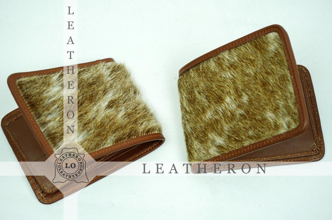 Bifold Cowhide Wallets!! 100% Natural Hair on Cowhide Leather Bifold Wallets | Cow Skin Leather Purses and Wallets