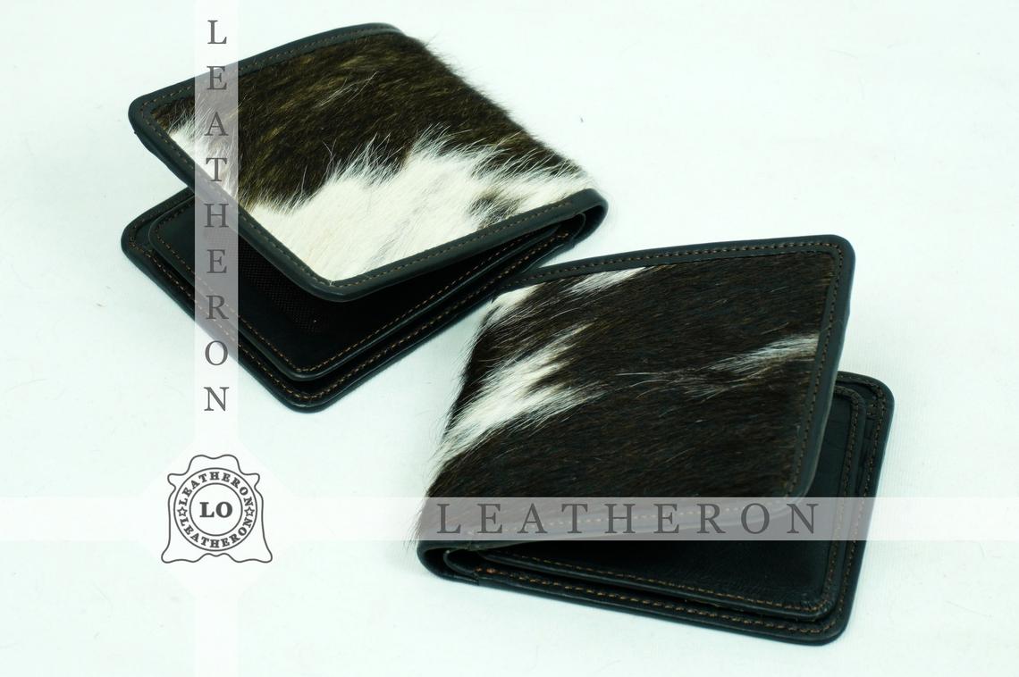 Bifold Cowhide Wallets!! 100% Natural Hair on Cowhide Leather Bifold Wallets | Cow Skin Leather Purses and Wallets