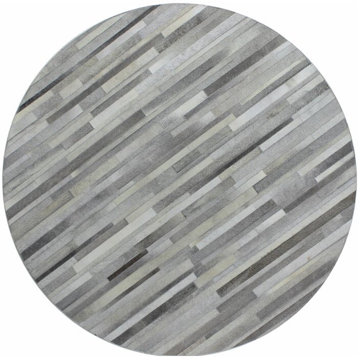 HANDMADE 100% Natural COWHIDE RUG | Patchwork Cowhide Area Rug | Hair on Leather Cowhide Carpet | PR84