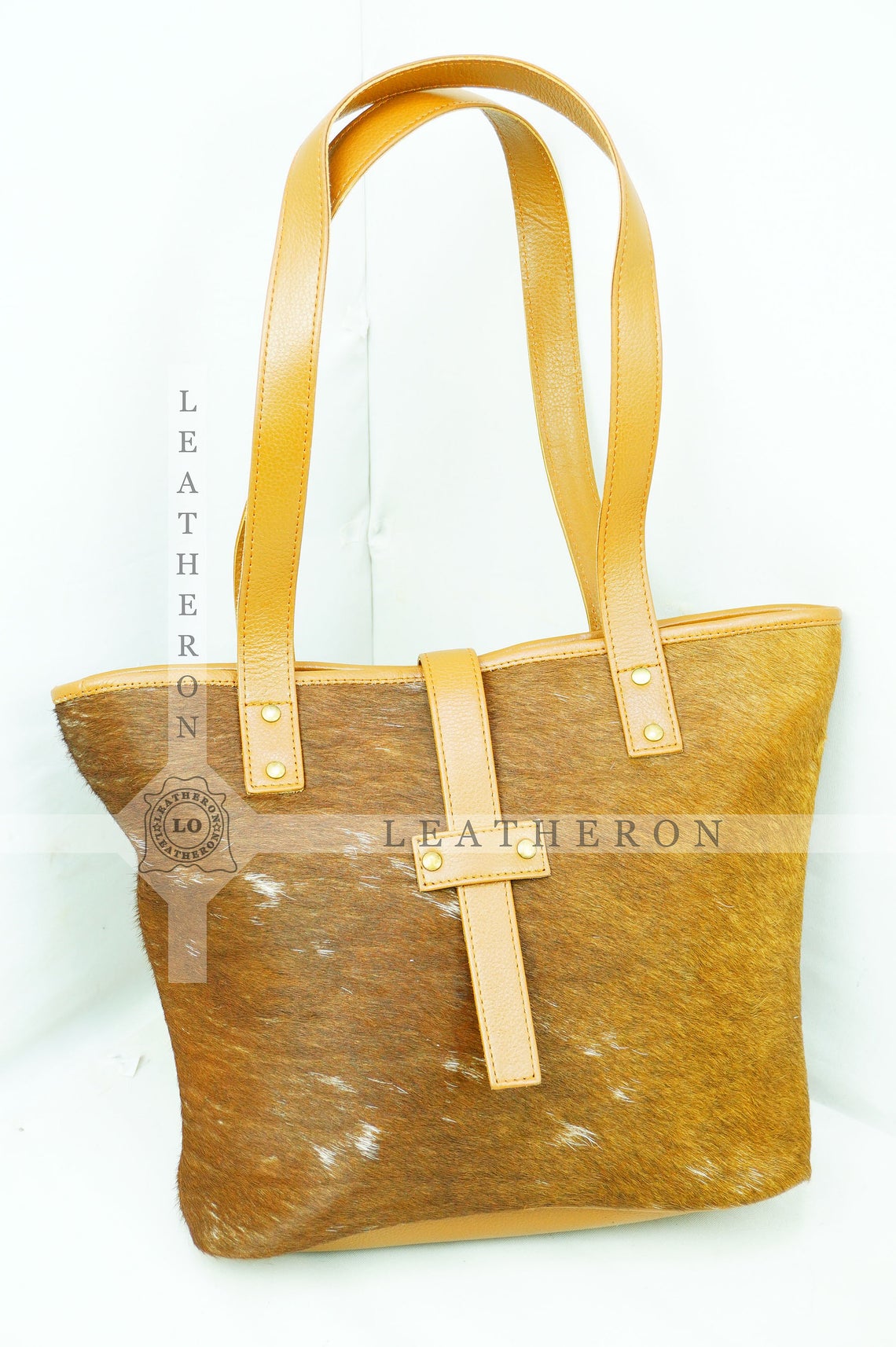 Natural Hair On Cowhide Handbag | Genuine Hair On Leather Shoulder Bag | Real Cow Skin Ladies Bag