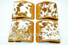 Load image into Gallery viewer, 100% Natural Cowhide Clutch Wallet | Real Hair on Leather Clutch Purse | Genuine Cow Skin Leather Clutch Pouch
