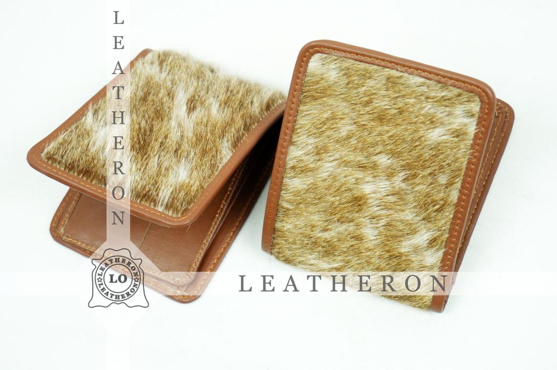Bifold Cowhide Wallets!! 100% Natural Hair on Cowhide Leather Bifold Wallets | Cow Skin Leather Purses and Wallets