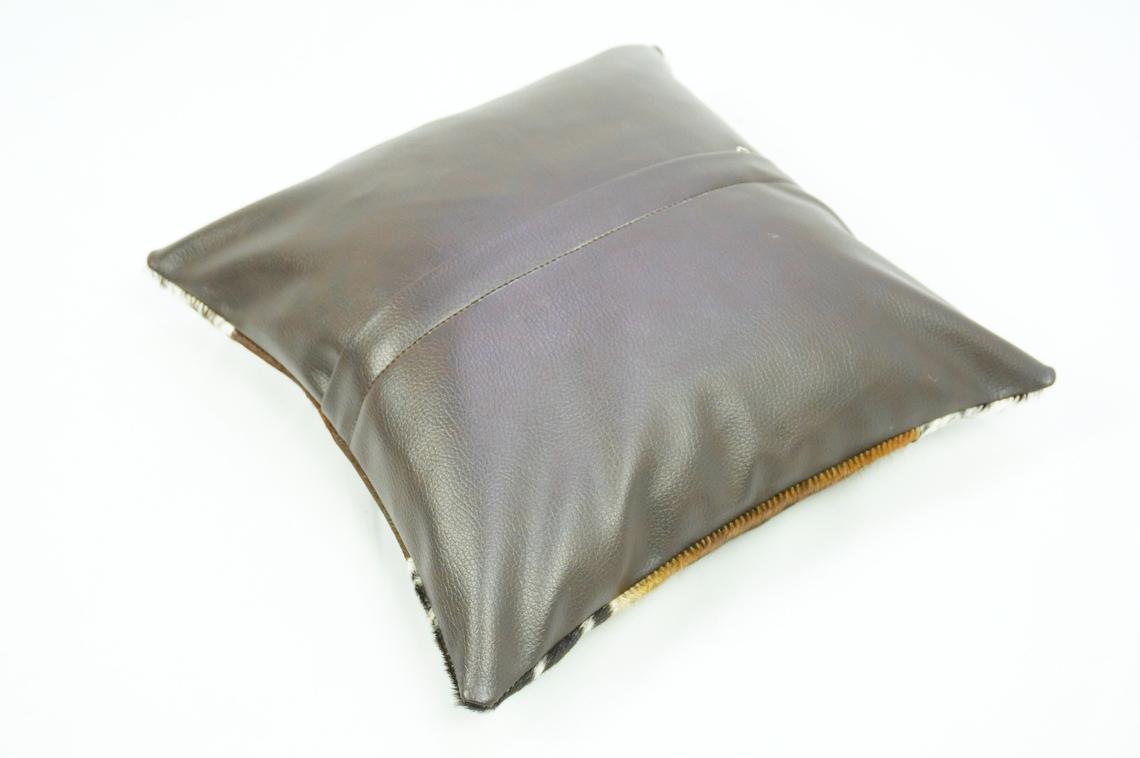Natural Cowhide Pillow Covers Hair on Leather Pillow Cases Real Cow Skin Cushion Covers | PLW 209
