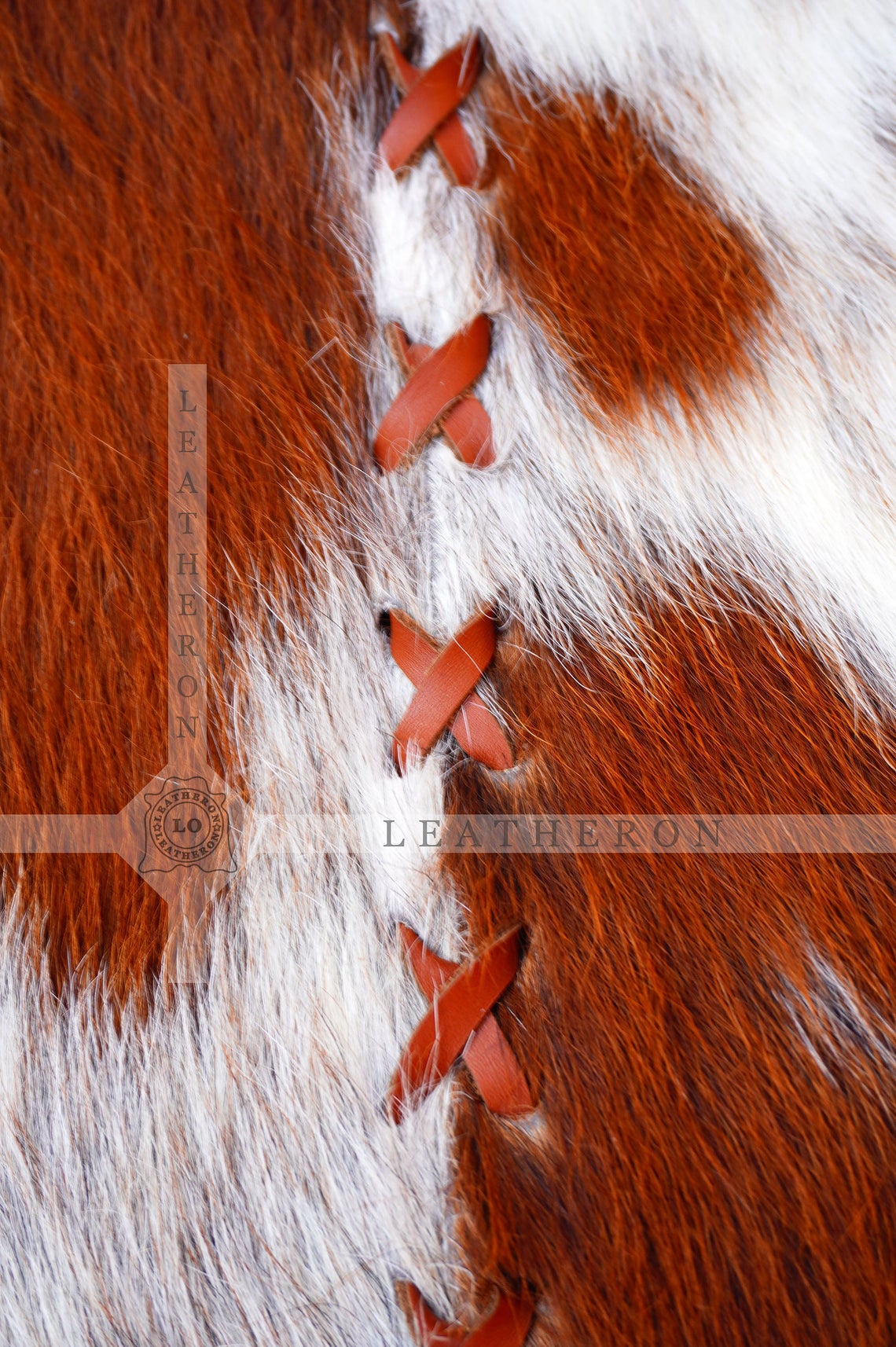 Exact As Picture (4 X 4 ft.) HANDMADE 100% Natural COWHIDE RUG | Patchwork Cowhide Area Rug | Hair on Leather Cowhide Carpet | PR118