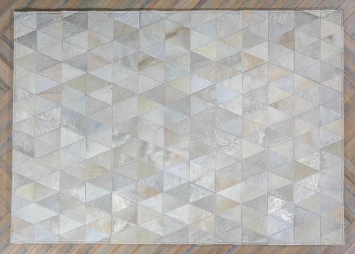 HANDMADE 100% Natural COWHIDE RUG | Patchwork Cowhide Area Rug | Real Cowhide Hallway Runner | Hair on Leather Cowhide Carpet | PR44