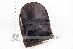 REAL Cowhide Backpack | 100% Natural Cow Skin Back Pack | GENUINE Hair On Cowhide Shoulder Bag
