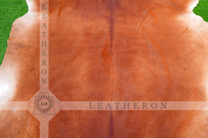 XLARGE (6 X 6 ft.) Exact As Photo, Brown COWHIDE RUG | 100% Natural Cowhide Rug | Hair-on Leather Cow Hide Rug | C376