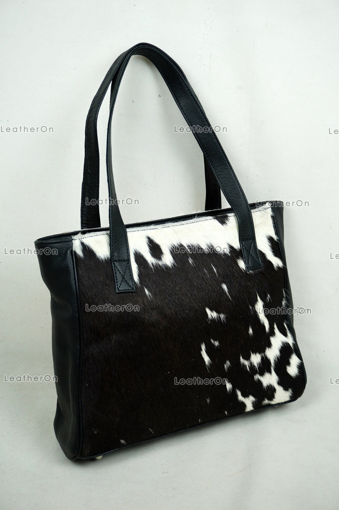 Cowhide Shoulder Bag | 100% Natural Hair on Cowhide Leather Handbag | Real Cow Skin Ladies Shoulder Bag | HB81