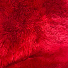 Load image into Gallery viewer, Large! Genuine Australian RED Double Pelt SHEEPSKIN Rug | 100% Natural Real Sheepskin Fur Area Rug (2 X 6 ft. approx.)
