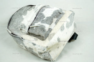 Backpack!! Natural Cowhide Backpack | 100% Real Hair On Cowhide Leather Backpack Bag | Cowhide Shoulder Bag | Hair on Leather Backpack Bag | BP62