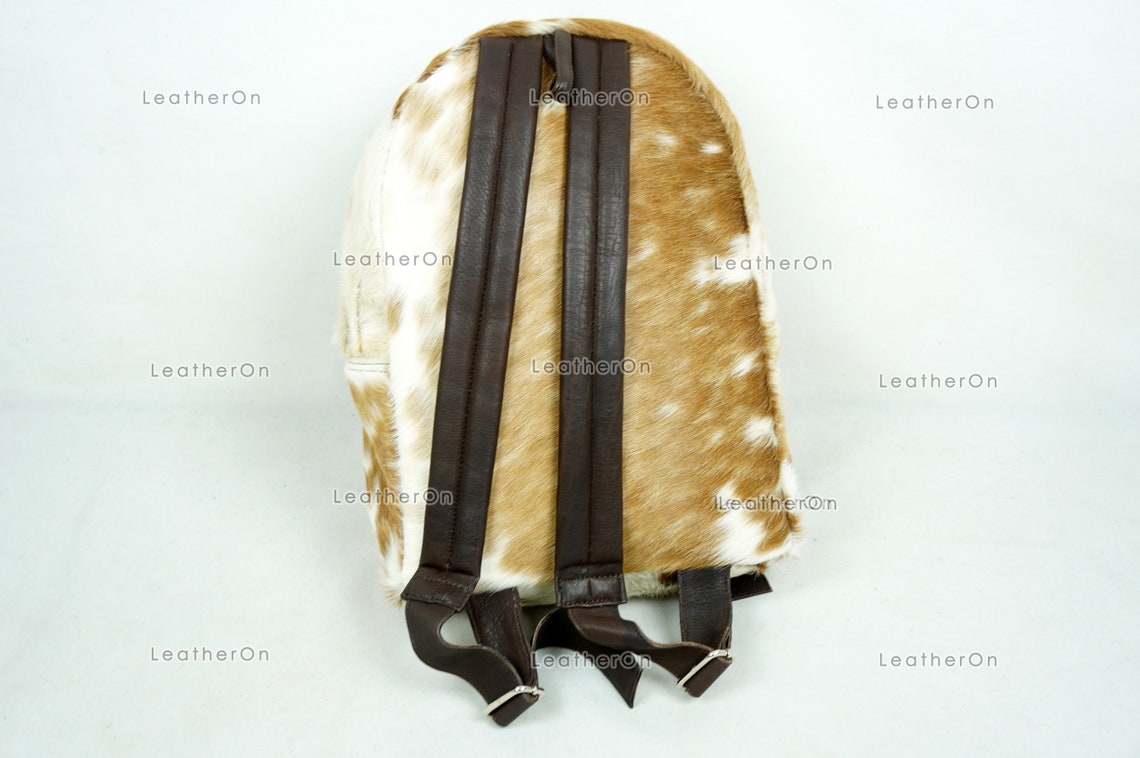 Backpack!! Natural Cowhide Backpack | 100% Real Hair On Cowhide Leather Backpack | Cowhide Shoulder Bag | Hair on Leather Backpack | BP65