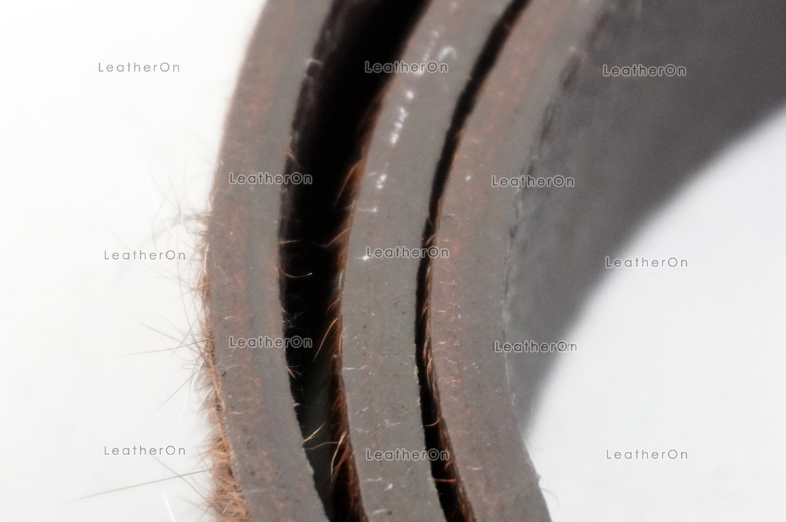 Genuine COWHIDE BELTS with Full Grain Leather Backside | Unisex 100% Natural Cow hide Belts | REAL Hair on Leather Belts | BLT12