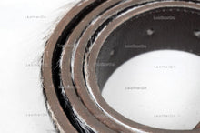Charger l&#39;image dans la visionneuse de la galerie, Genuine COWHIDE BELTS with Full Grain Leather Backside | Unisex 100% Natural Cow hide Belts | REAL Hair on Leather Belts | BLT13
