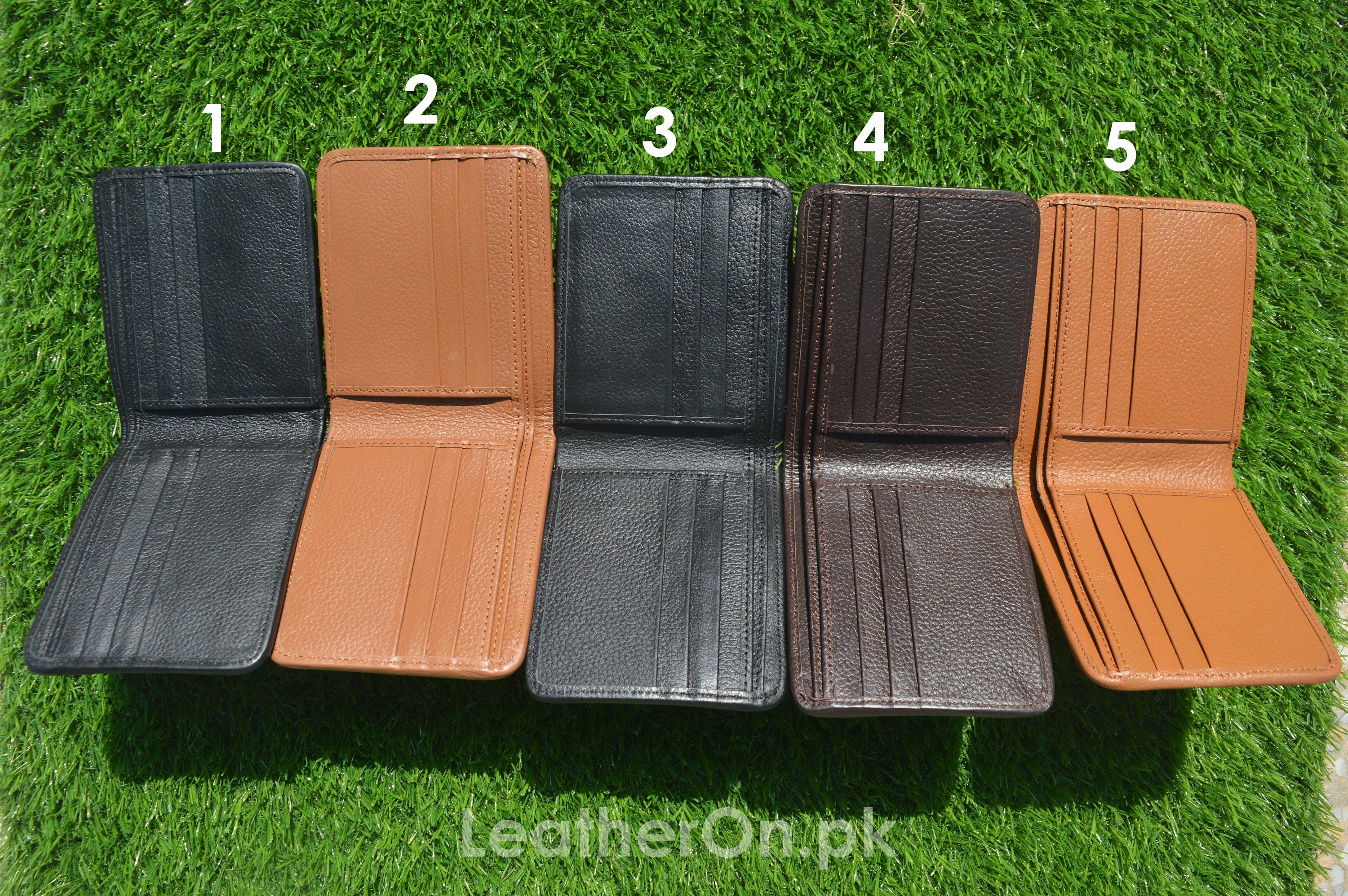 Cowhide Bifold Wallets | Natural Hair on Leather Wallets | Cowhide Multi Color Wallets