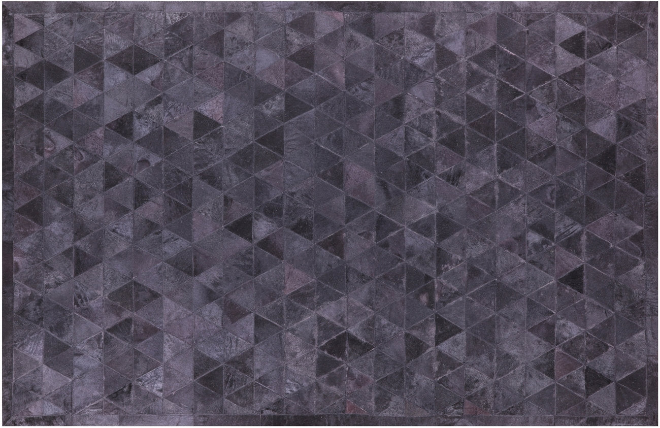 HANDMADE 100% Natural COWHIDE RUG | Patchwork Cowhide Area Rug | Real Cowhide Hallway Runner | Hair on Leather Cowhide Carpet | PR44