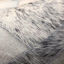 Load image into Gallery viewer, HANDMADE 100% Natural COWHIDE RUG | Patchwork Cowhide Area Rug | Hair on Leather Cowhide Carpet | PR100
