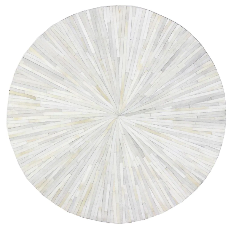 HANDMADE 100% Natural COWHIDE RUG | Patchwork Cowhide Area Rug | PR106 | CUSTOM ORDER | 14x14ft